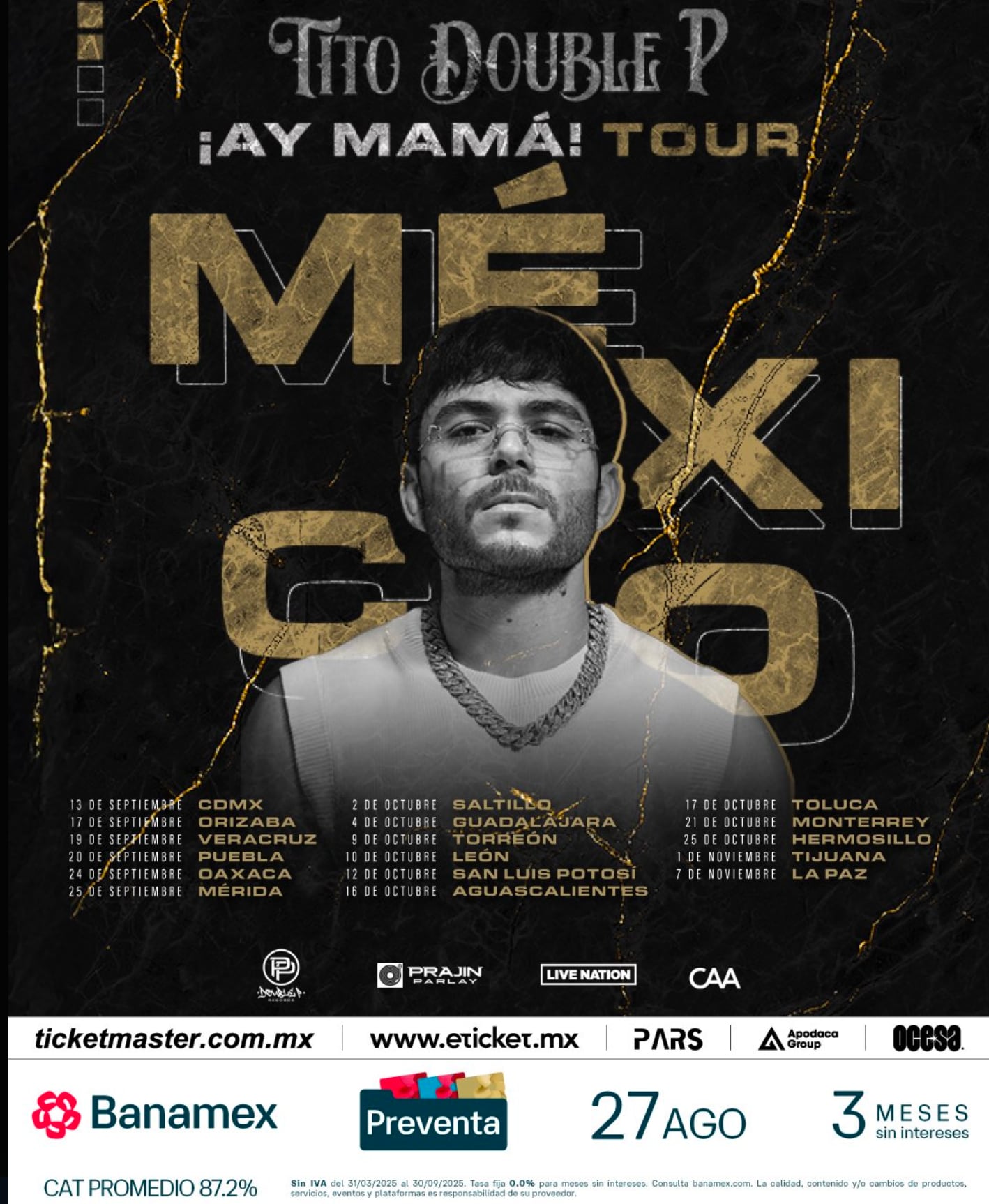 Tito Double P en Palacio de los Deportes