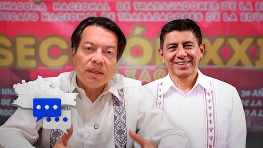 Mario Delgado se reúne con la Sección 22 de la CNTE en Oaxaca junto a Salomón Jara