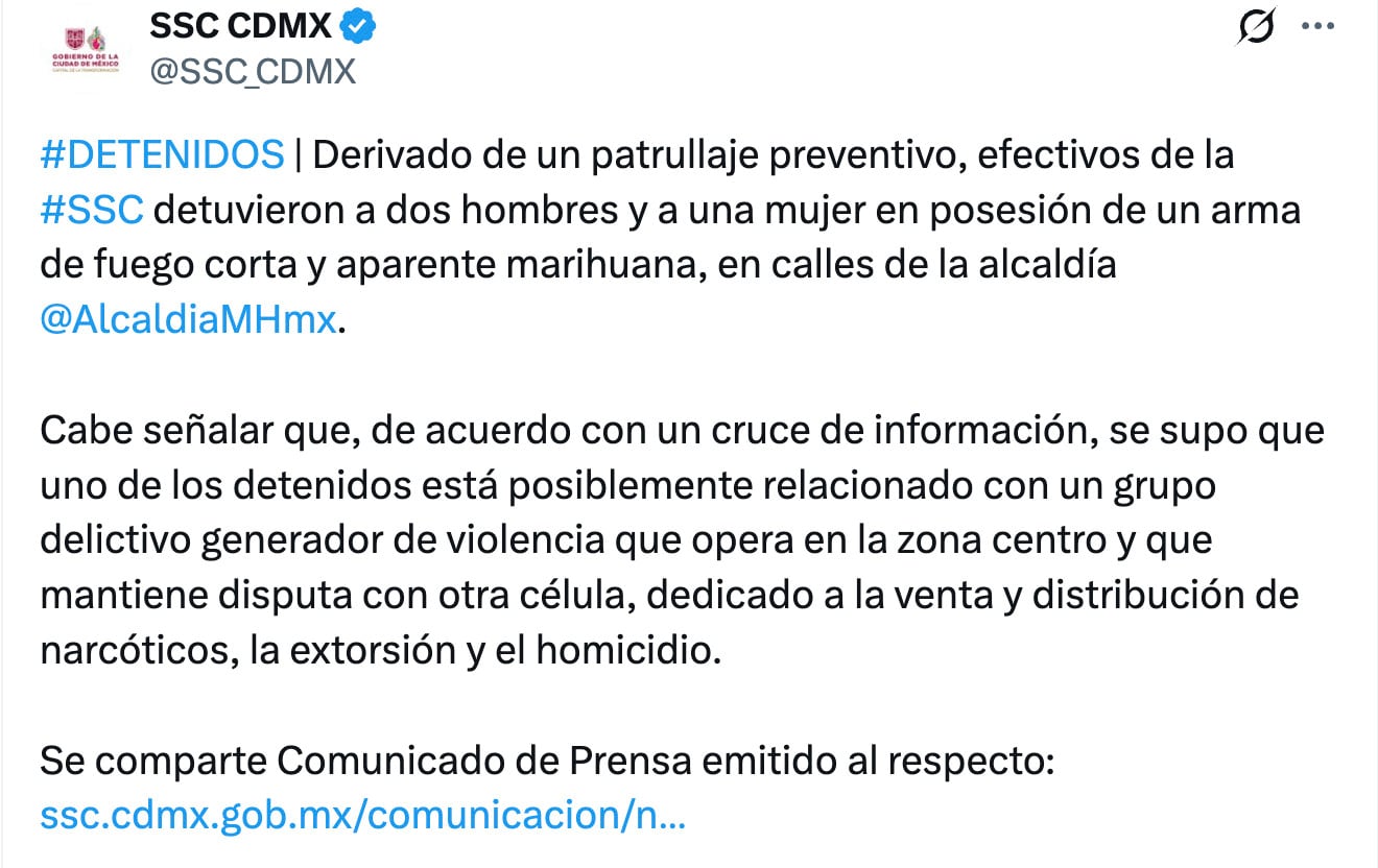 Detienen en CDMX a secuestradores que se hacían pasar por agentes de la FGR