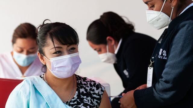 Vacunación en México.