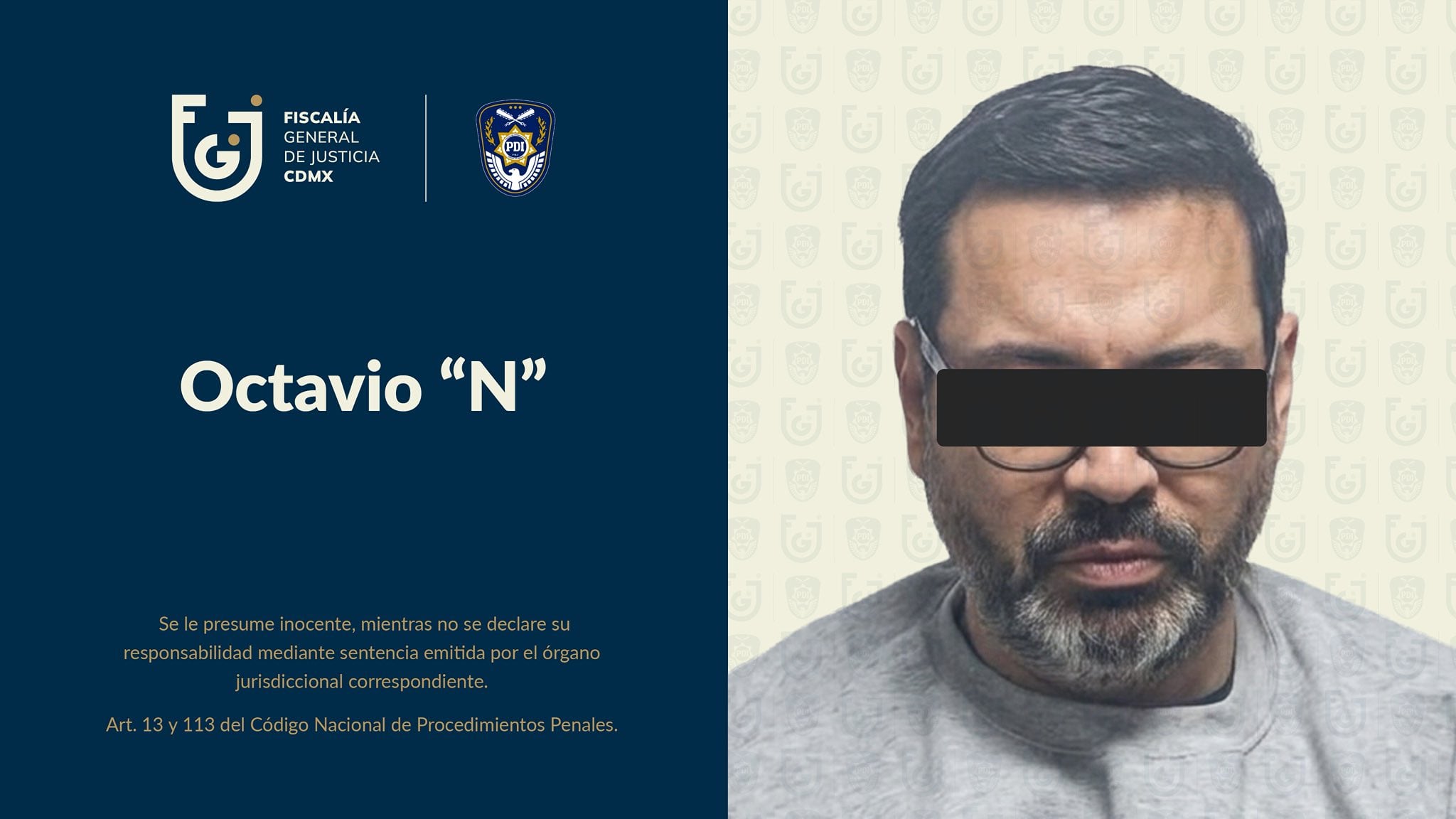 Octavio Jorge Cortés es detenido por tentativa de feminicidio tras ser deportado de Estados Unidos