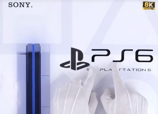 Foto de simulación de la PS6 nueva consola de PlayStation
