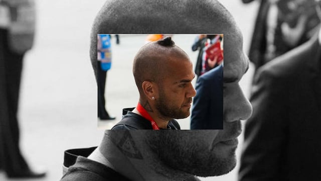 FOTO: Dani Alves sorprende con peinado para la final