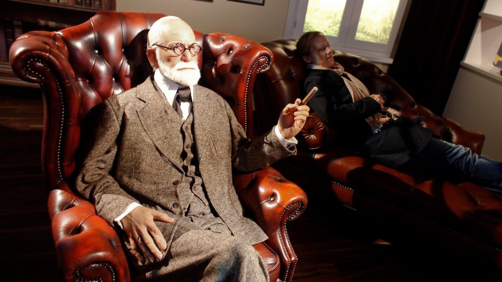 Figura de cera de Sigmund Freud en el Museo de Madame Tussauds.