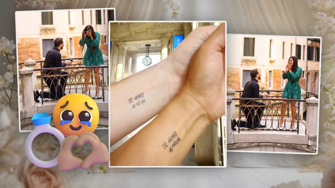 Aleida Núñez y su misterioso novio francés