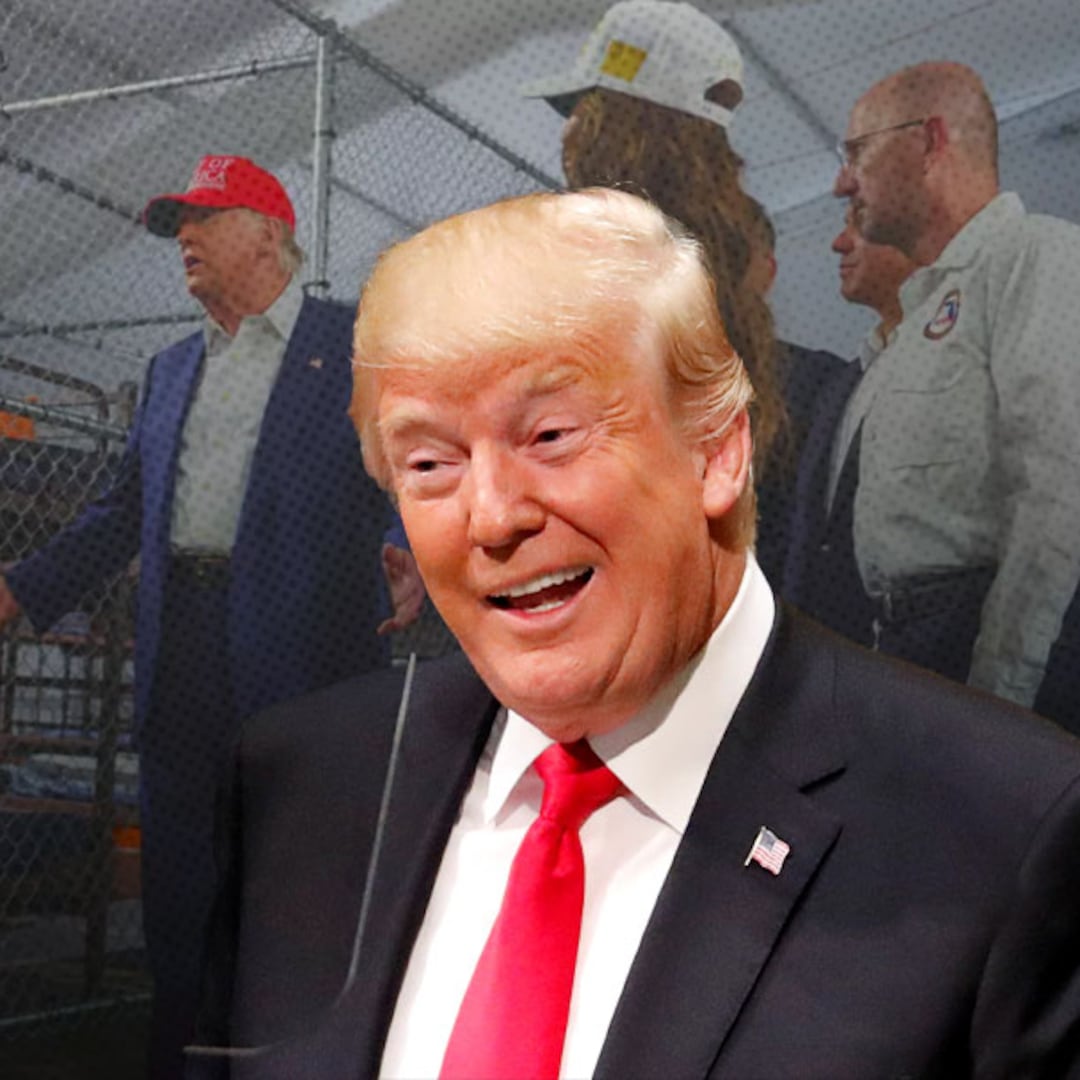 Donald Trump se burla de migrantes y les enseña cómo escapar de Alligator Alcatraz