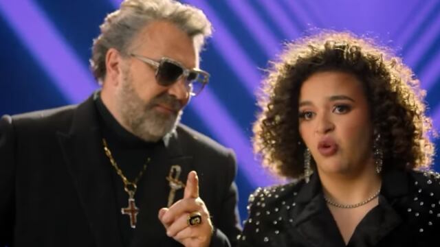 Manuel Mijares y Lucerito Mijares