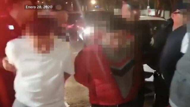 Detenidos en Periférico Sur.