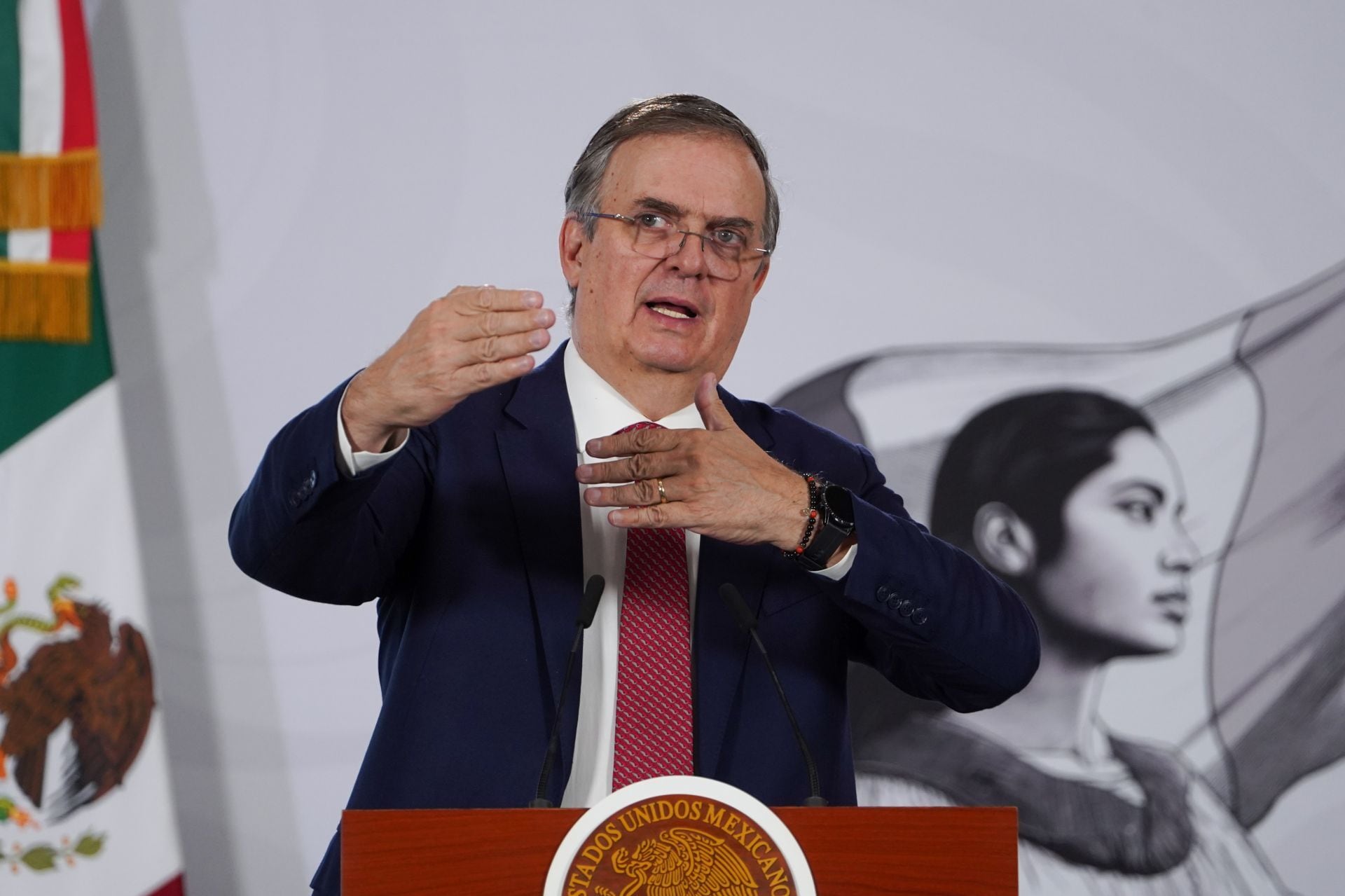 Marcelo Ebrard acude a San Lázaro para explicar los resultados de Economía