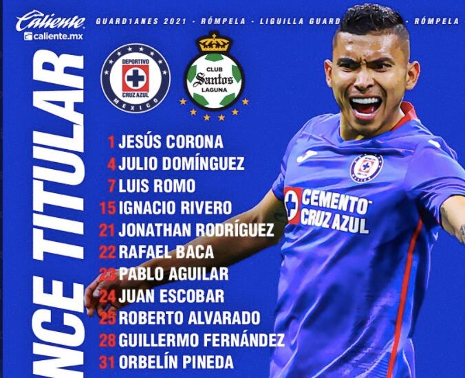 11 de Cruz Azul para la final de vuelta