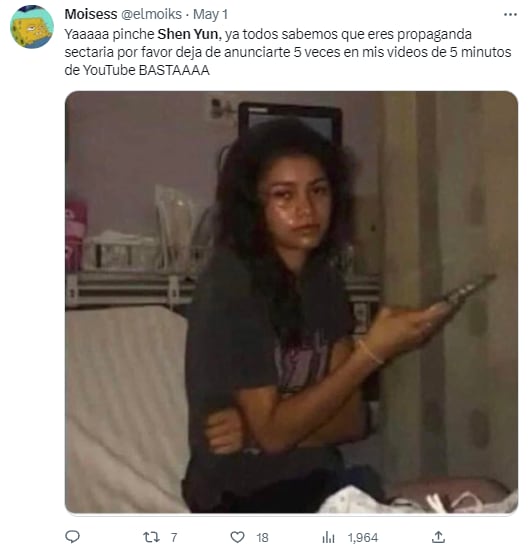 Memes comerciales de Shen Yun