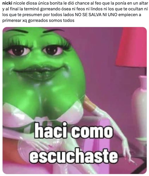 Memes de Peso Pluma infiel a Nicki Nicole