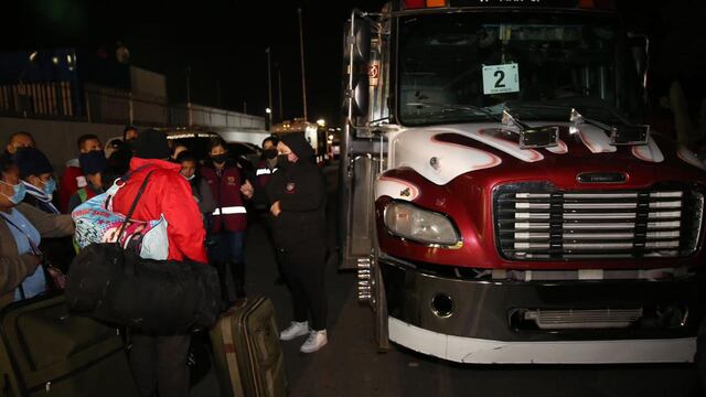 Migrantes desalojados en TIjuana