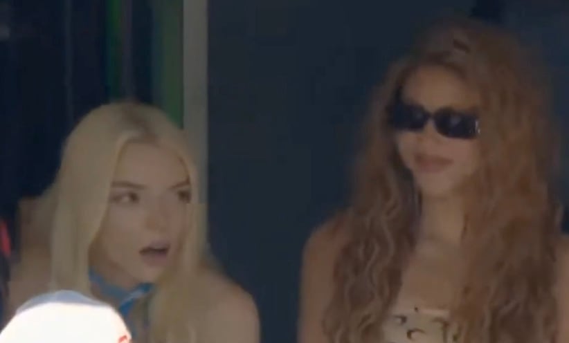 Anya Taylor-Joy y Shakira reaccionaron al gol de España en el Mundial 2026