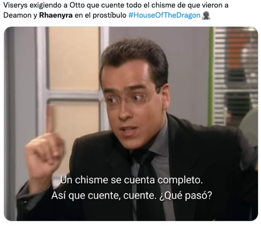 Memes de The House of Dragon de Daemon y Rhaenyra