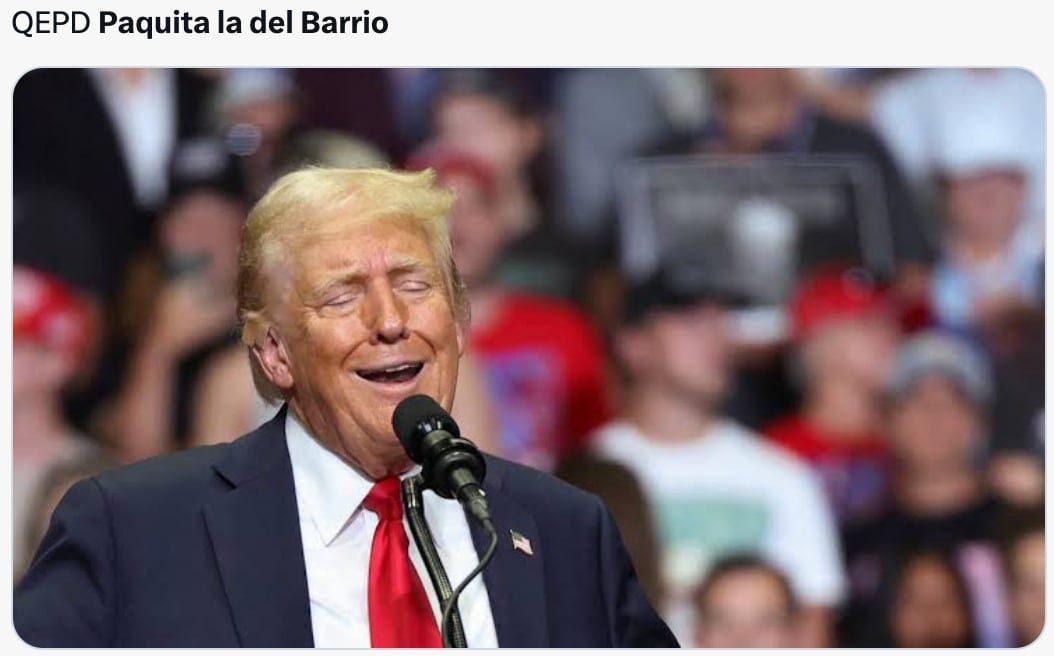 Memes despiden a Paquita la del Barrio