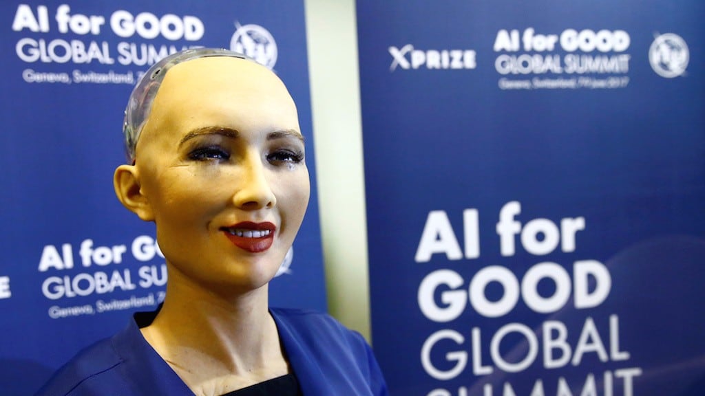 ‘Sophia’, la robot humanoide.