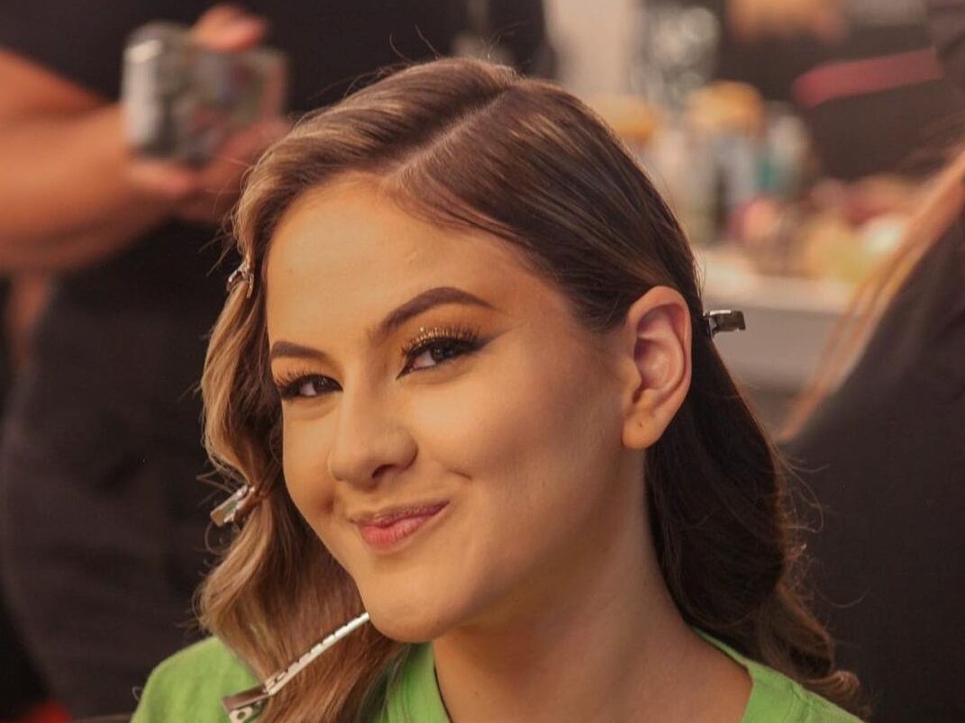 Mar, alumna con el tercer lugar en La Academia.