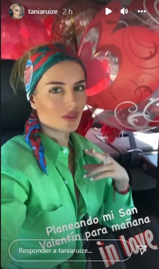 Tania Ruiz se prepara para el Día de San Valentín