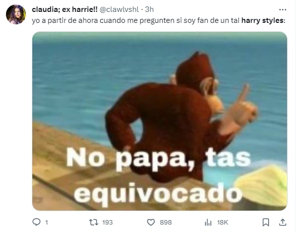 Memes por Harry Styles pelón