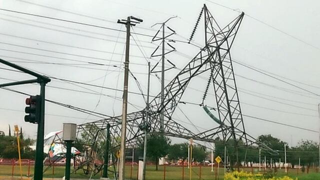 A causa de fuertes vientos y lluvias