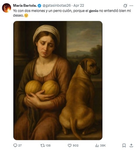Memes del genio malinterpretó mi deseo