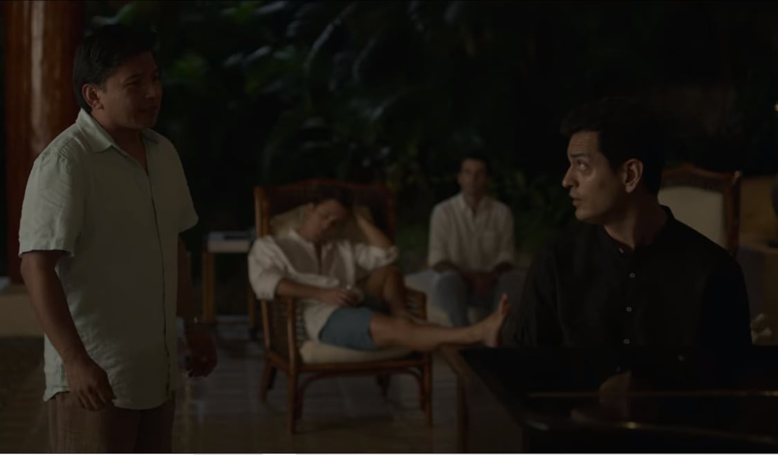 Armando Manzanero y 'Kiko' Cibrian.