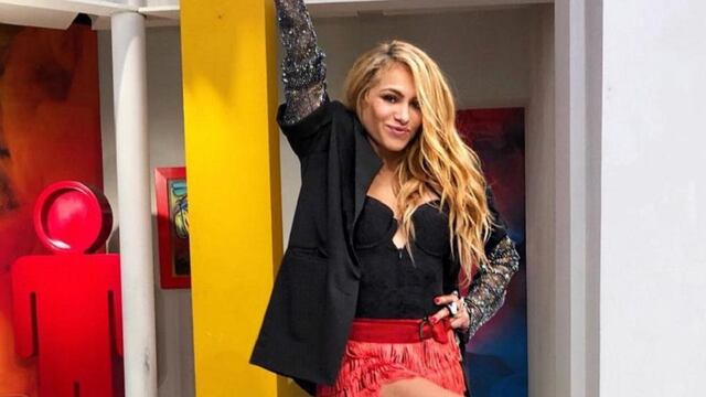 Paulina Rubio en el programa Hoy