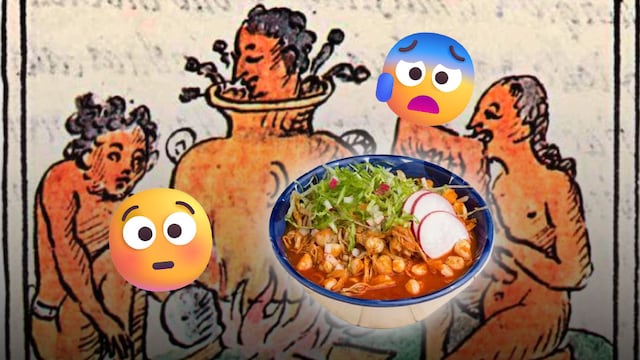 ¿El pozole carne humana se hacía con carne humana?