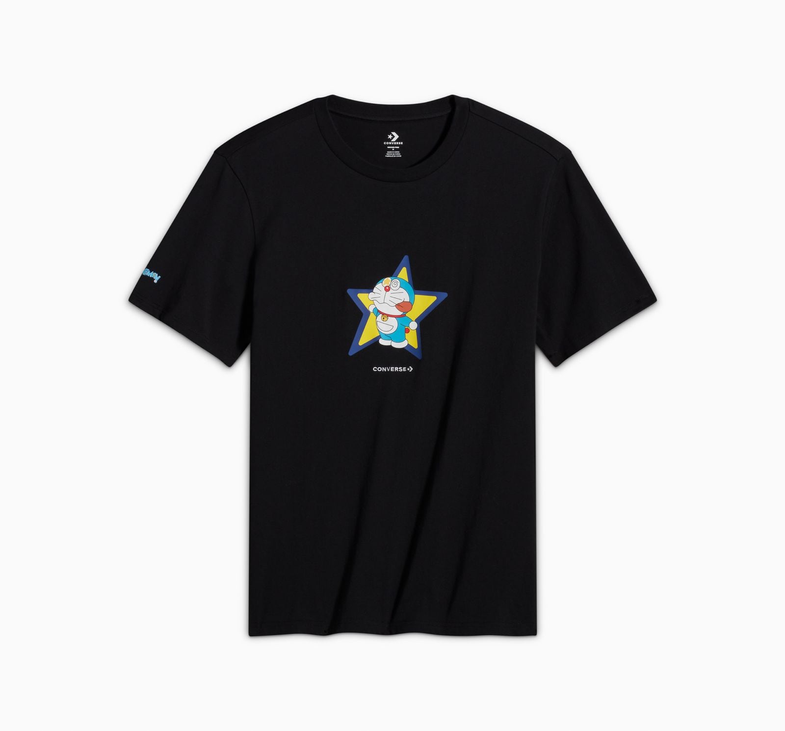 Playera Converse x Doraemon