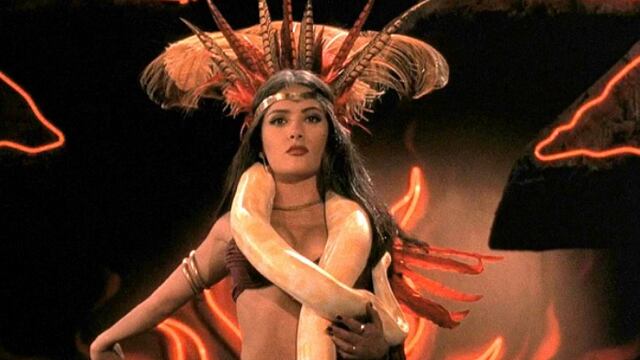 Salma Hayek en Del Crepúsculo al Amanecer