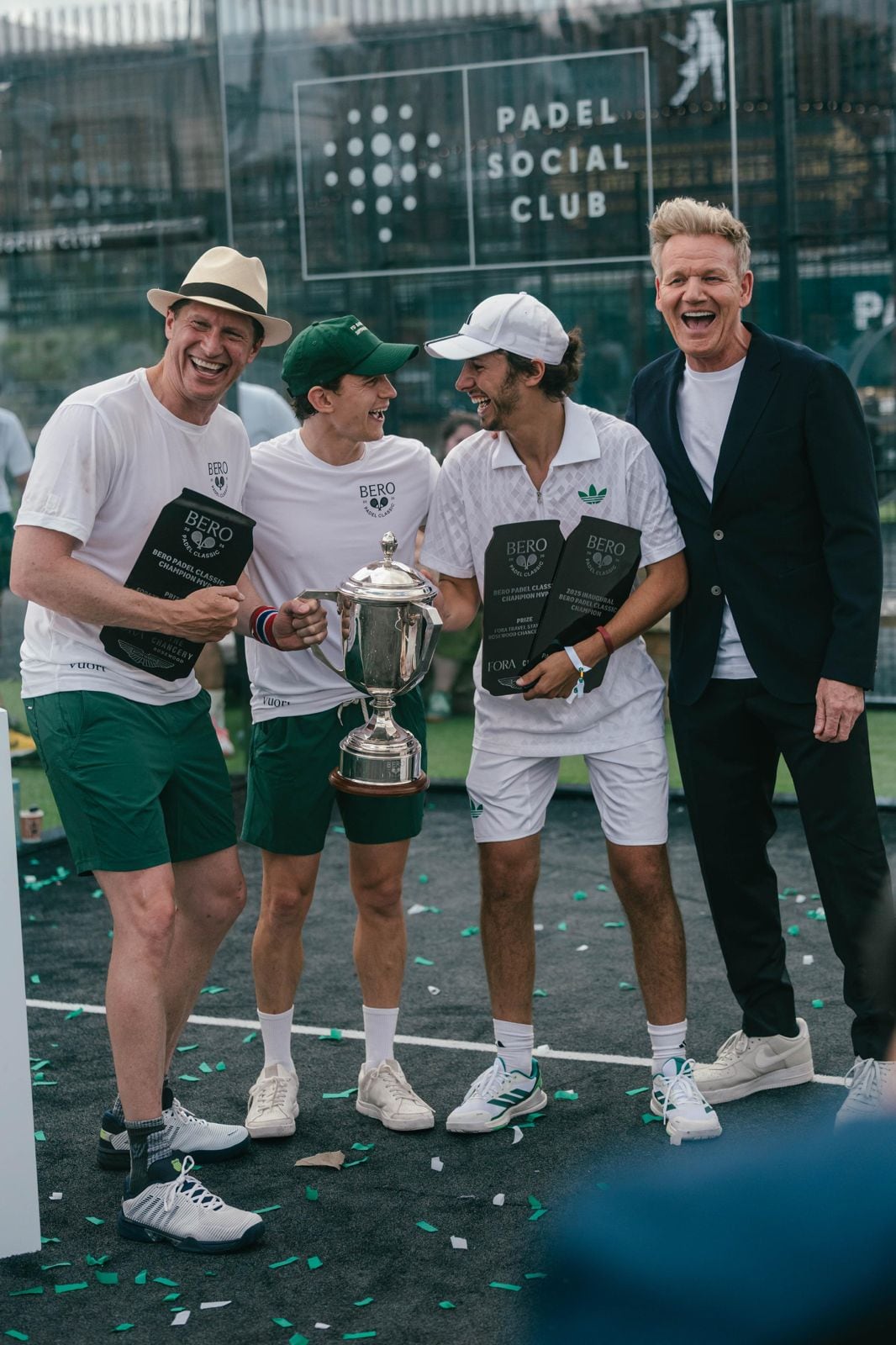 Juanpa Zurita y Tom Holland, Bero Padel Classic