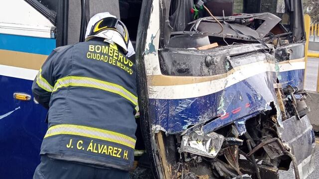 Accidente autopista México-Puebla