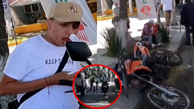 Motociclista invadió ciclovía en CDMX y atropelló a una niña