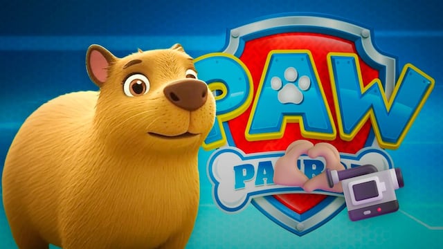 Así luce un capibara en Paw Patrol según la inteligencia artificial