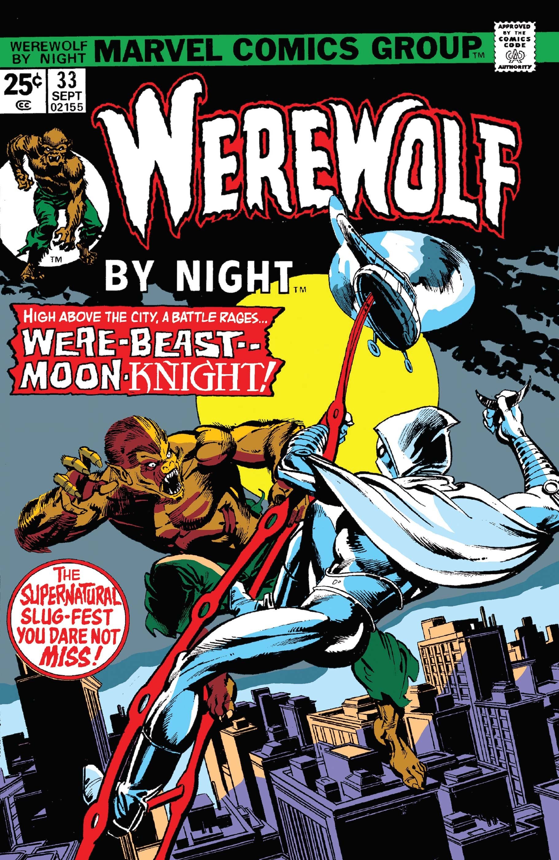 Comic 'Werewolf By Night' número 33