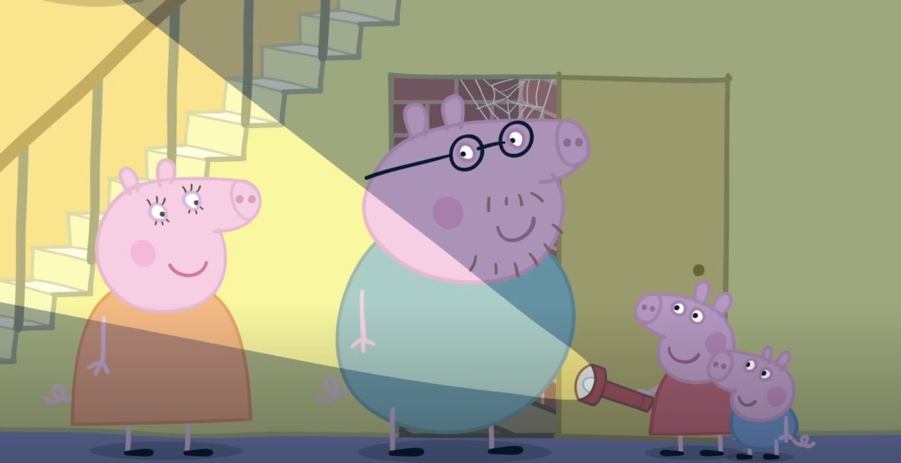 Peppa Pig vive un apagón