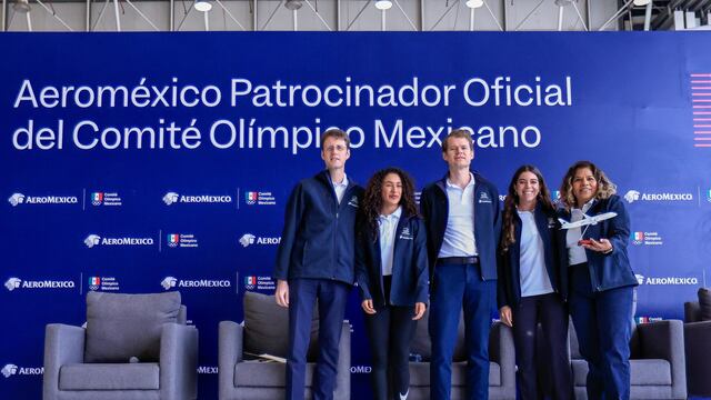 Aeroméxico, patrocinador del Comité Olímpico Mexicano