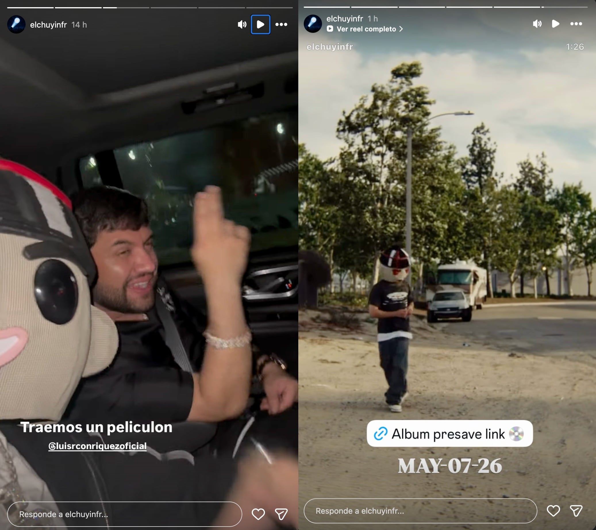 El Chuyin anuncia el lanzamiento de su álbum