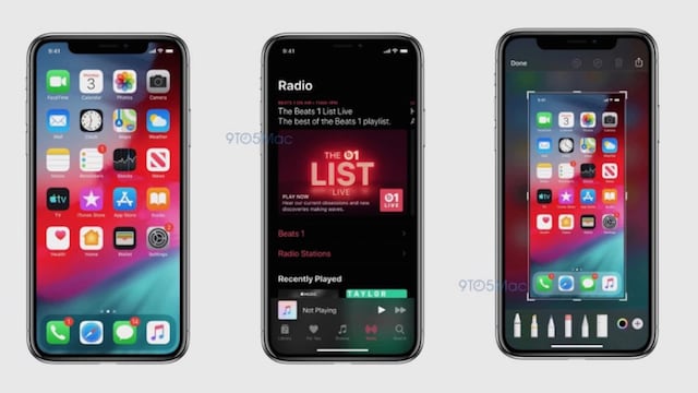 La nueva interfaz de iOS 13 de Apple.
