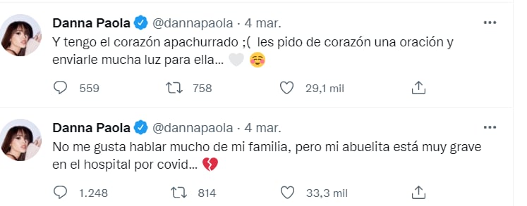 Twitter de Danna Poala