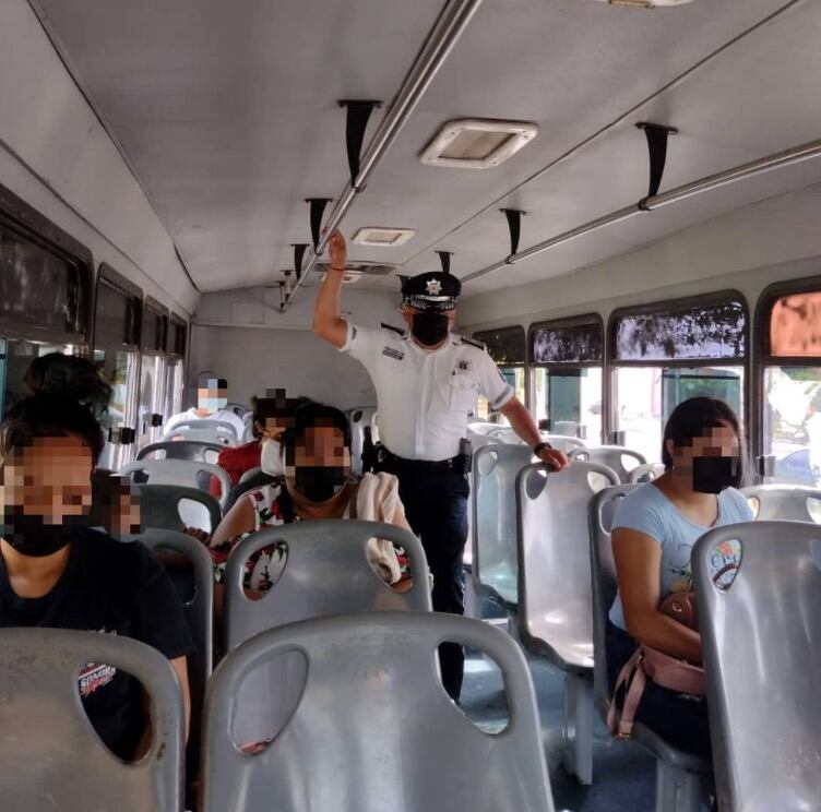 Vigilan uso de cubrebocas en Culiacán/@SSPyTM_Culiacan