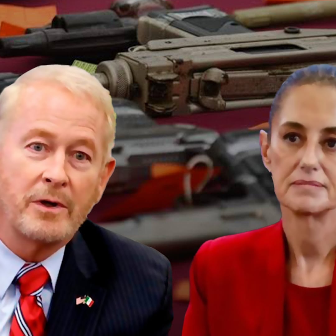 Ronald Johnson responde a Sheinbaum por el tráfico de armas