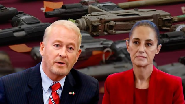 Ronald Johnson responde a Sheinbaum por el tráfico de armas