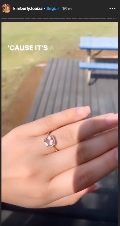 Anillo de compromiso de kimberly loaiza hotsell