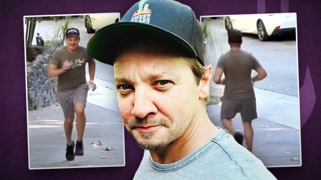 Así luce Jeremy Renner a 10 meses de su accidente