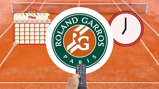 Roland Garros 2026: Fechas, horarios y dónde ver el Grand Slam de tenis