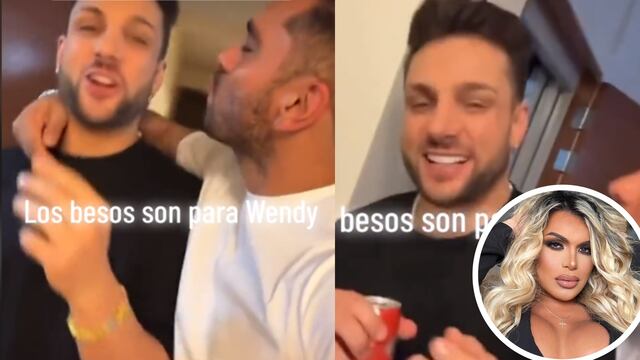 Nicola Porcella no besa a nadie que no sea Wendy Guevara, dice.