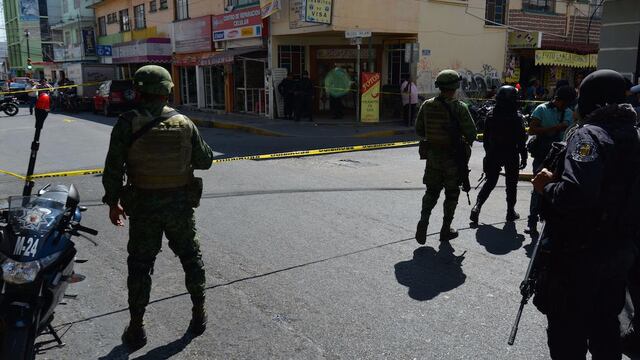 Soldados en Chilpancingo, Guerrero