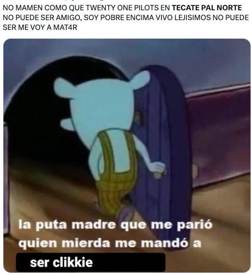 Memes culpan a Travis Baker por la cancelación de los conciertos de Blink 182